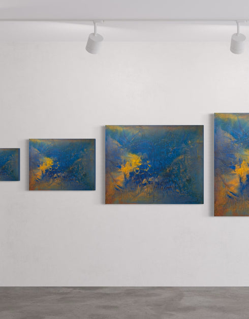 Convection | Framed Giclee Print on Canvas